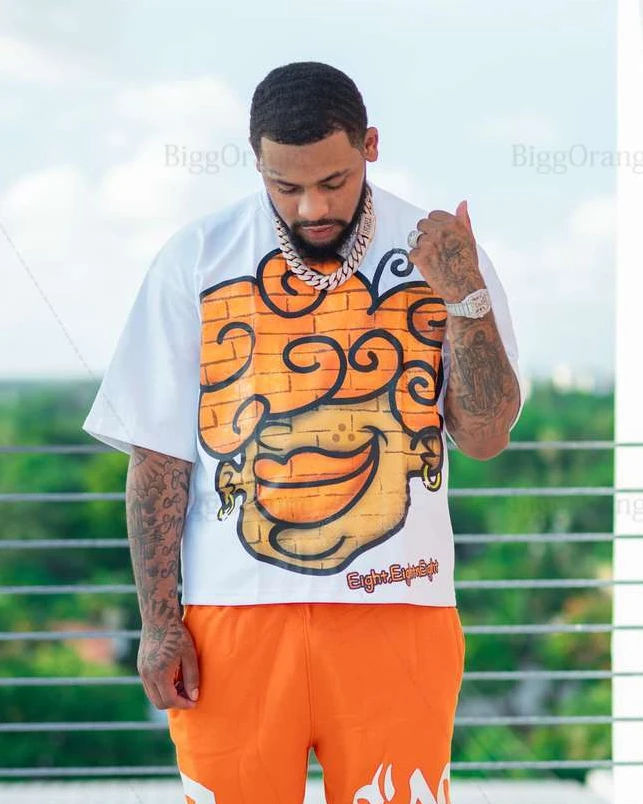 Футболка женская оверсайз в стиле Харадзюку с принтом сестры деррец большой