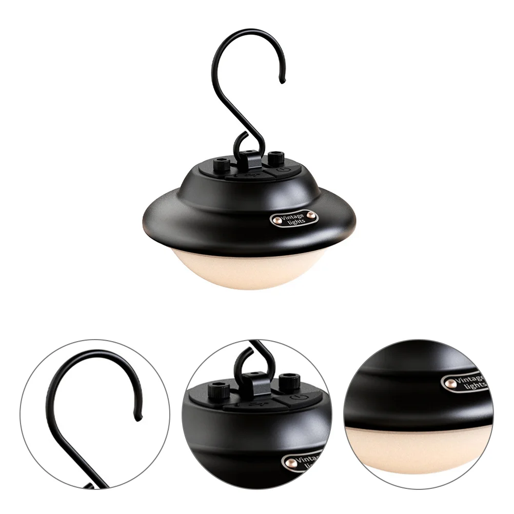 

Retro Camping Light Hanging Tent light USB Charging Light Outdoor Camping Lamp