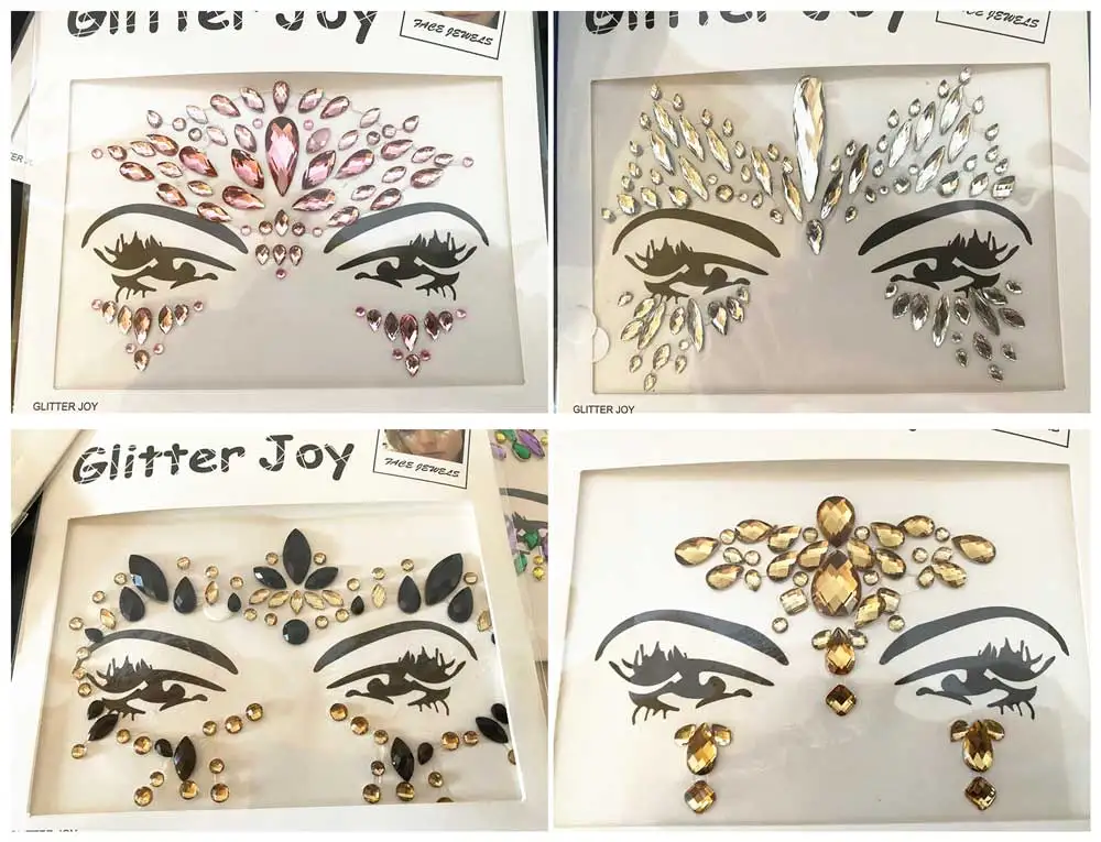 10 шт. акриловые Самоклеящиеся украшения для вечерние | Красота и здоровье