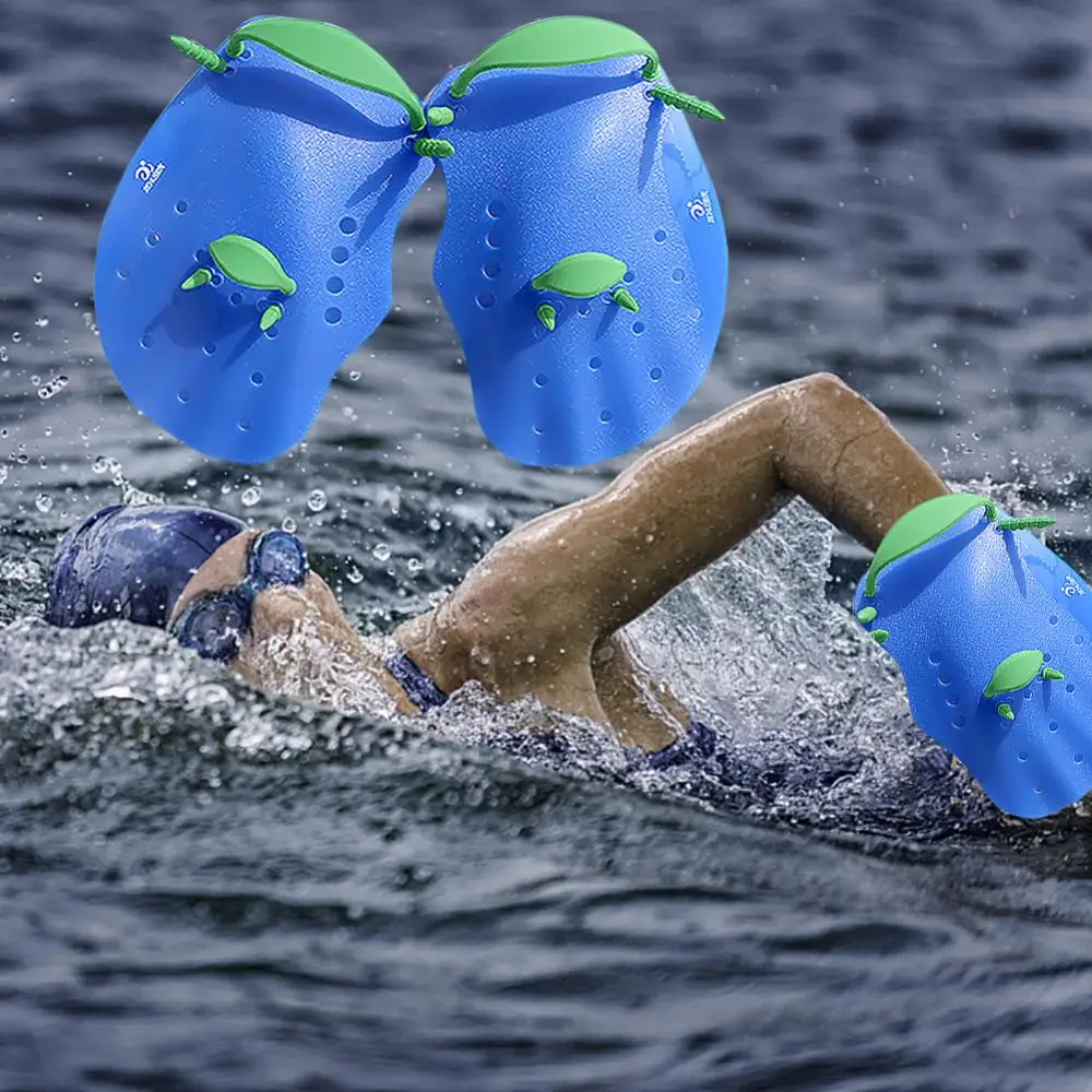 

Swimming Gloves Diving Gloves Children Adult Hand Paddles Fin Water Resistant Paddle Webbed Water Sports Diving Equipment