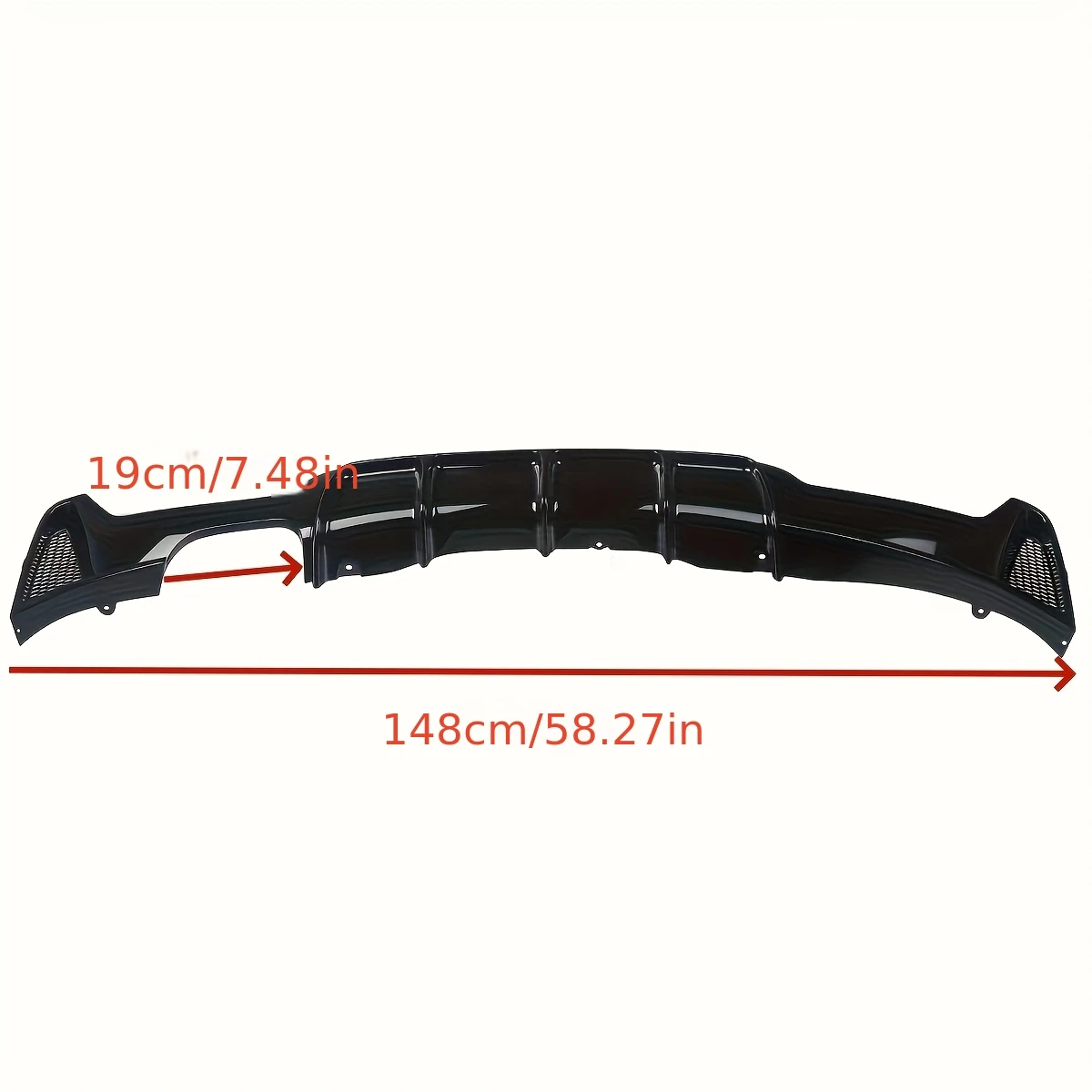 Фото Для BMW 4 серии F32 F33 F36 435i 2014-2020 M Sport: задний бампер, диффузор, накладка-спойлер, сплиттер, автоаксессуары №3