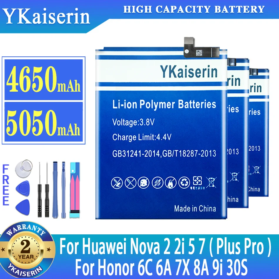 

Battery For Huawei Nova 2 2i 5 7 Plus pro 2Plus 5pro/Enjoy 6S/Y5 2017/ P9 Lite mini/Mate 10 Lite/For Honor 6C 6A 7X 8A 9i 30S