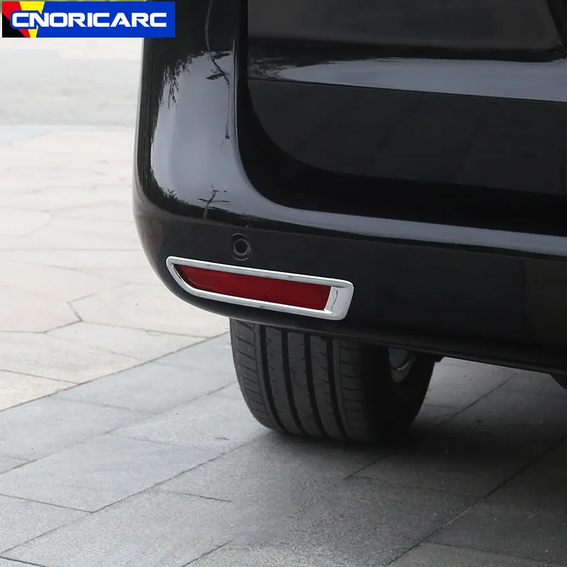 

Car Styling Rear Bumper Fog Lamp Light Frame Sticker Trim Decoration For Mercedes Benz Vito W447 2014-2019 Exterior Accessories