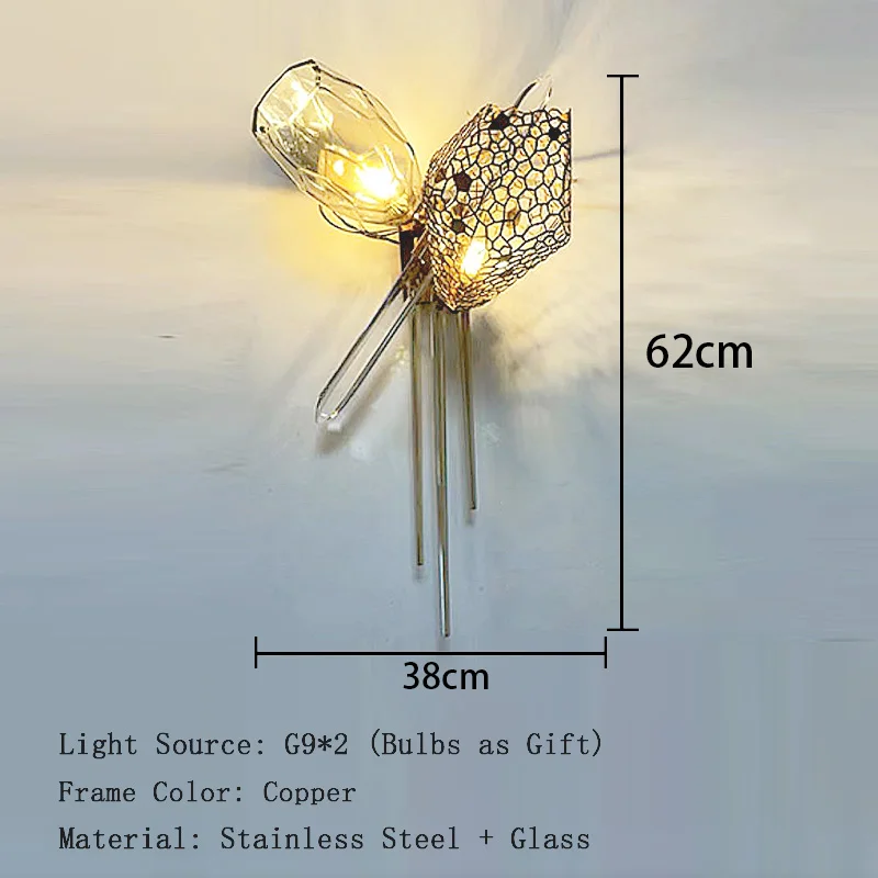 Стеклянные подвесные светильники в стиле пост-модерн, Оригинальная лампа для потолка, декор для гостиной, люстры