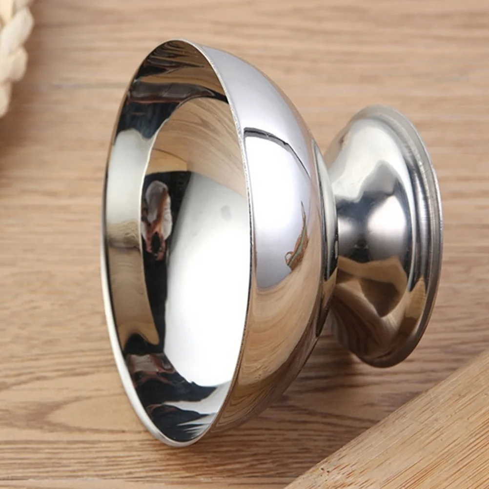 

Bowl Steel Bowls Stainless Cup Ice Cream Cups Dessert Salad Metal Fruit Footed Sundae Pudding Serving Snack Yogurt Storage Plate