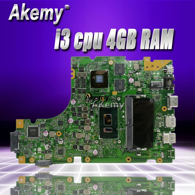 

Материнская плата X442UR для ноутбука Asus X442, X442U, X442UR, X442UQ, X442UQK, X442UQR материнская плата на 100% протестирована с процессором i3, 4 Гб ОЗУ