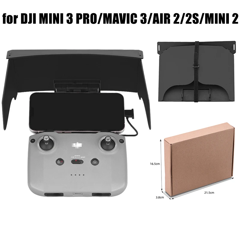 

Солнцезащитный козырек для DJI MINI 3 PRO/MAVIC 3/MAVIC AIR 2/2S/MINI 2, пульт дистанционного управления, Фотокамера, аксессуары для дрона
