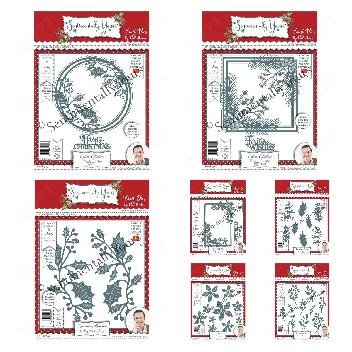 Новое поступление 2024 металлические высекальные штампы с Падуба высекальная