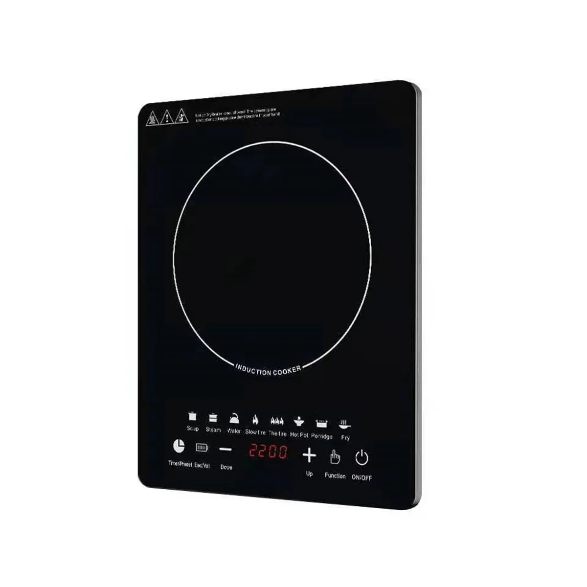 Портативная индукционная варочная панель 8 температурная сенсорная горелка