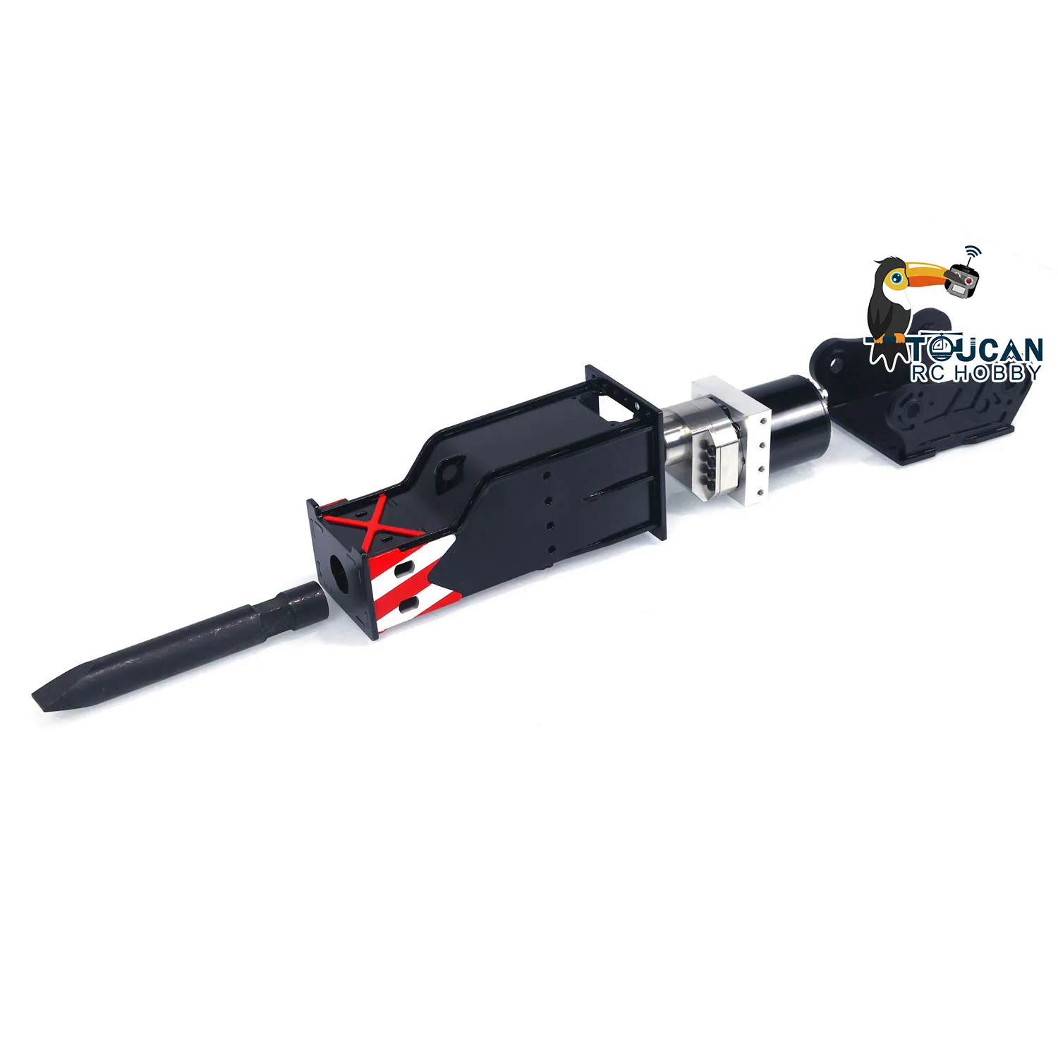 LESU RC гидравлические металлические молотки окрашенные комплекты для экскаватора