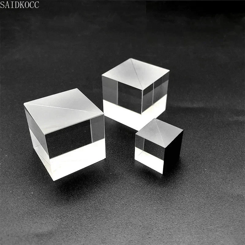SAIDKOCC Custom 50mm Beamsplitter Prism-прямоугольный треугольный AR покрытие клей Prism