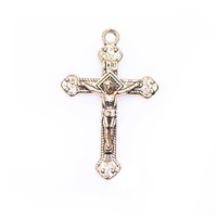 20pcslot retro gold color cross charms punk alloy religious cross pendant for earrings bracelet jewelry making diy accessories