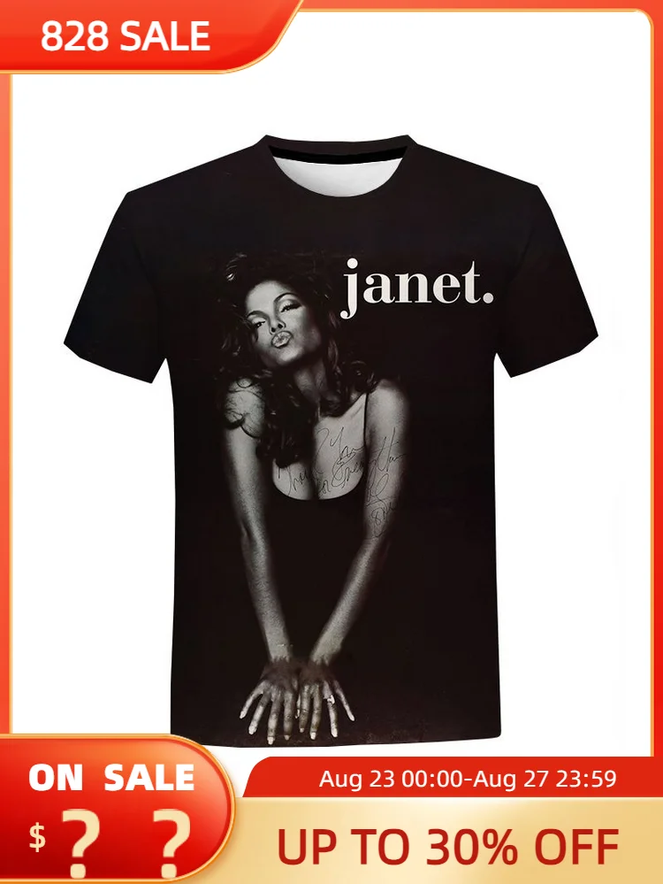 

Футболка Мужская/женская с круглым вырезом и коротким рукавом, модная рубашка с 3D принтом Джексона, топ в стиле хип-хоп, лето