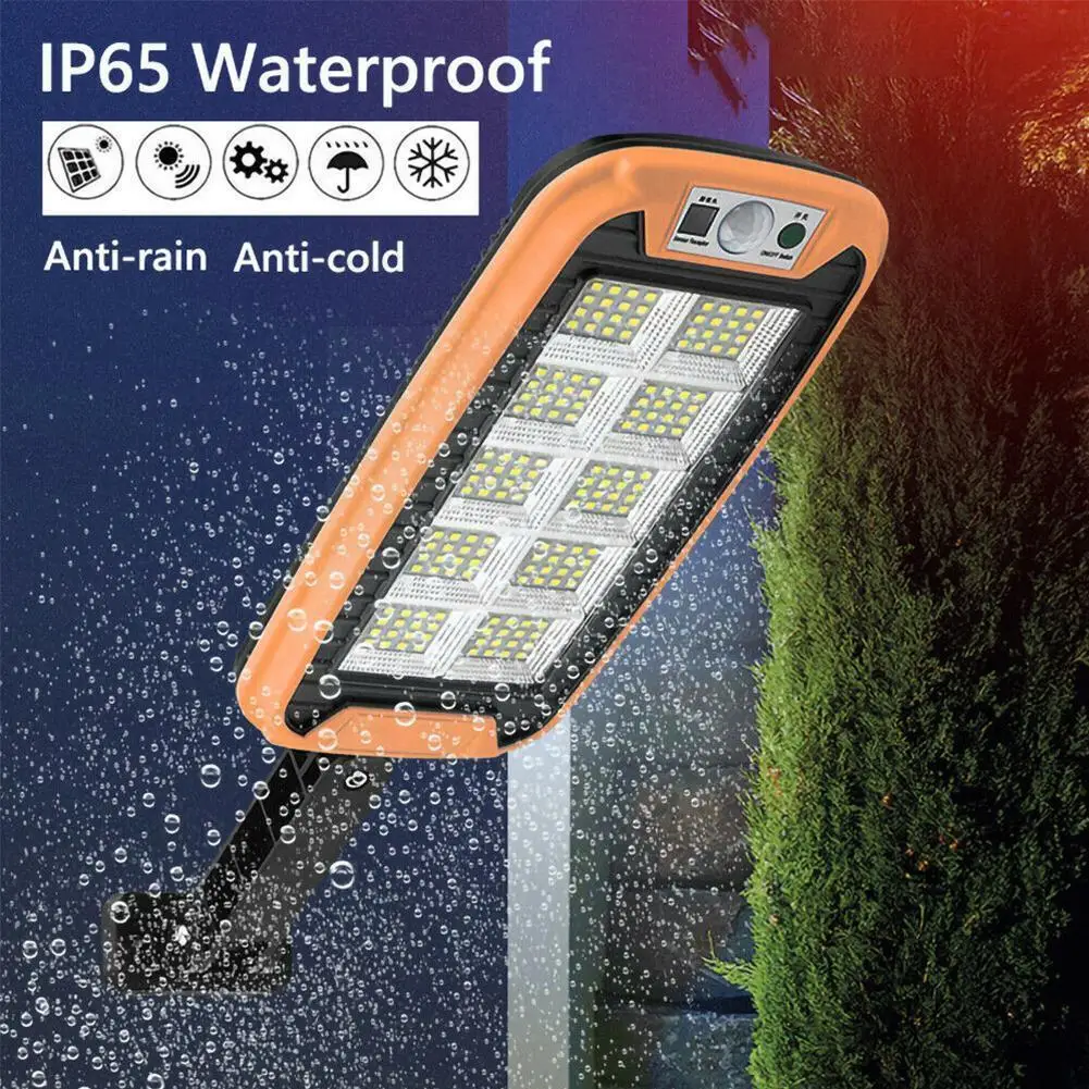 

LED Solar Street Lights Outdoor Solar Wall Lamp PIR Motion Sensor Waterproof Security Solar Light For Garden Street Lights A0W5