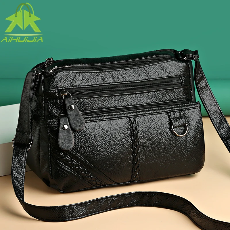 

2022 New Women Handbag Pu Leather Luxury Handbags Women's Bags Designer Shoulder Crossbody Bag Female Fashion Female for Ladies