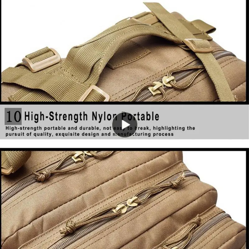 

Orica Military Backpack Oxford Cloth Durable Army Molle Bag Worthwhile Hiking Camping Travel Rucksack Men Molle Army Knapsack