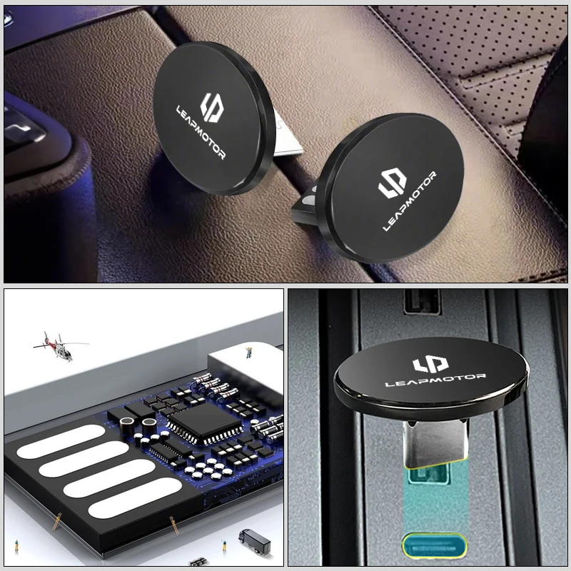 Фото Автомобильный USB-накопитель типа C, флэш-накопитель для Leapmotor Leap Motor C01 C10 B10 C11 T03 S01 C11 Reev 2022 2023 2021 №5