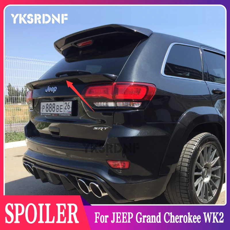 

Авто аксессуары ABS заднее крыло Средний спойлер для JEEP Grand Cherokee WK2 2014 2015 2016 2017 2018 2019 2020