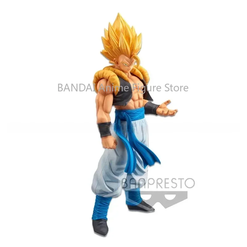 Фото В наличии: Оригинальная коллекционная фигурка Babdai Banpresto Dragon Ball Z Grandista Nero 28 см Gogeta GROS, модель для коллекционирования, игрушка, подарок для мальчика №3