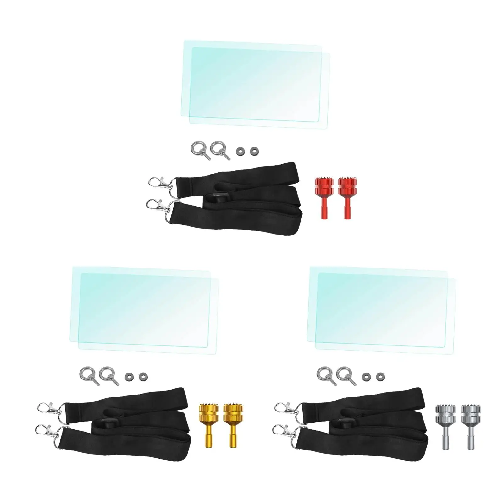 

Thumb Rocker Joystick Screen Film Kit Telescopic Joystick Protective Film Protective Film Set for DJI Mini 3 Pro Drone Accessory