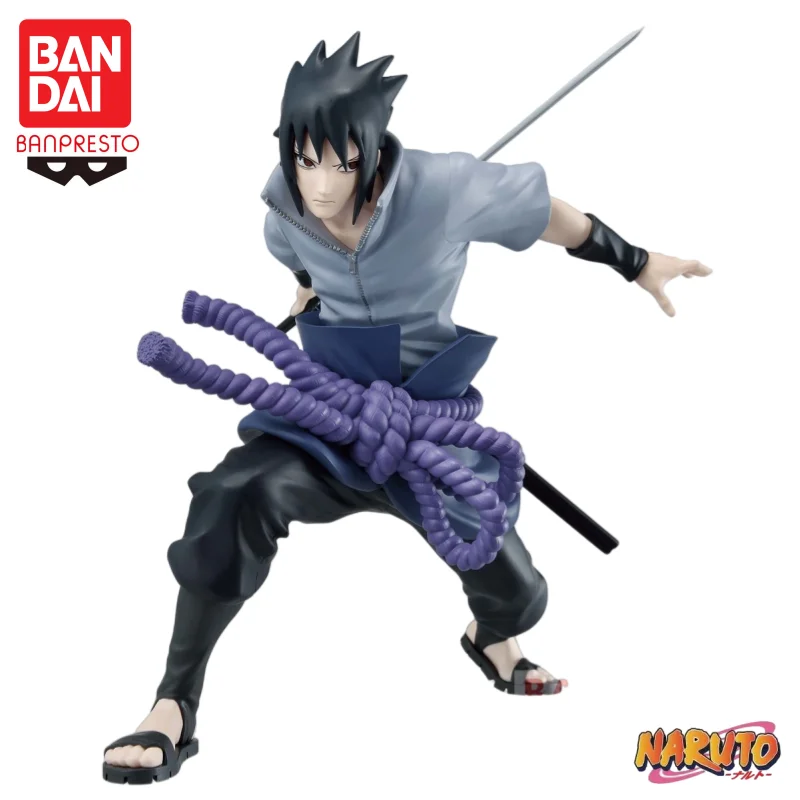 Фото Специальное предложение: В наличии! Оригинальная фигурка Bandai Banpresto Naruto Vibration Stars Учиха Саске, том 3, в заводской упаковке, абсолютно новая. №1