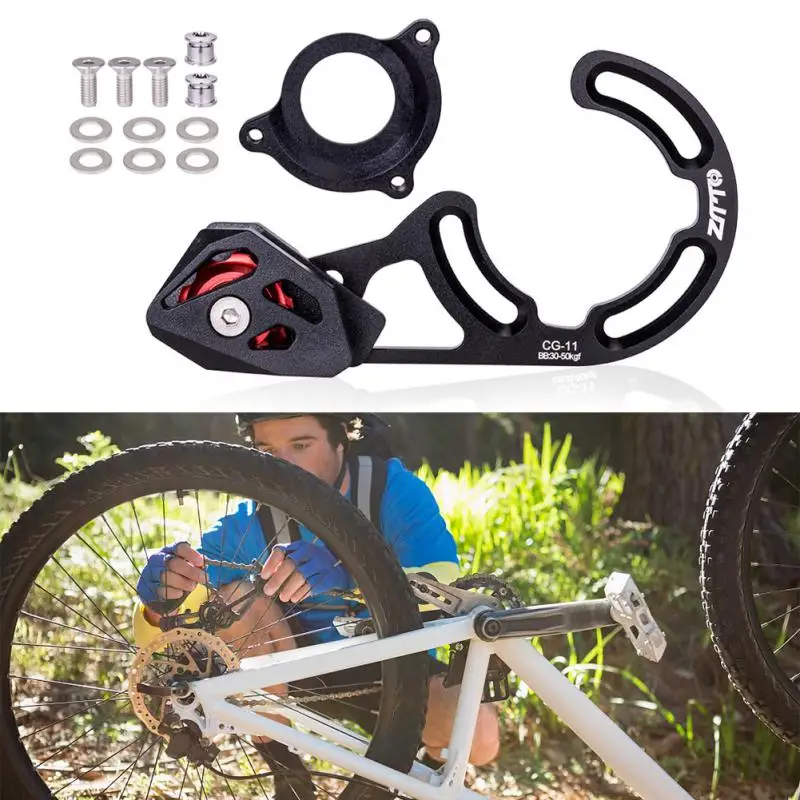 

Nylon Chain Guide Aluminum Alloy Brand New Chain Guard Ultra Lightweight Single Disc Chain Guide Bicycle Tools High Strength