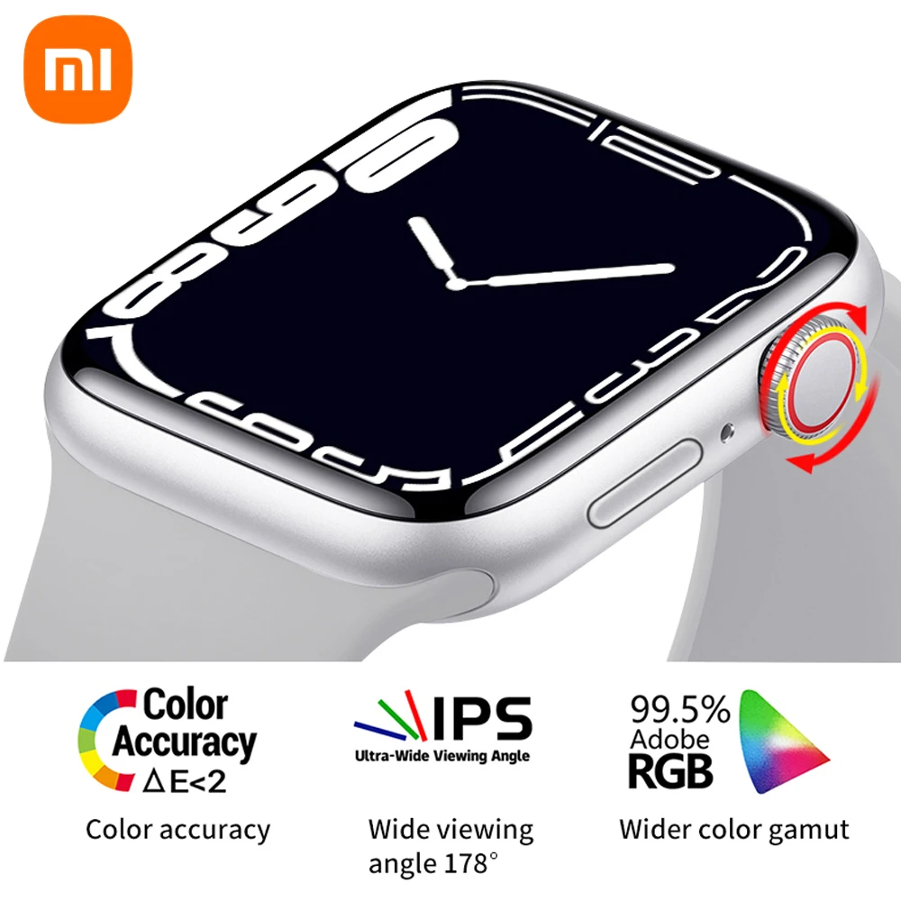 

Xiaomi T900 Pro Max Smartwatch Heart Rate Blood Pressure Monitor Full-fit Touch Screen Bluetooth Call Multi-language Smart Watch