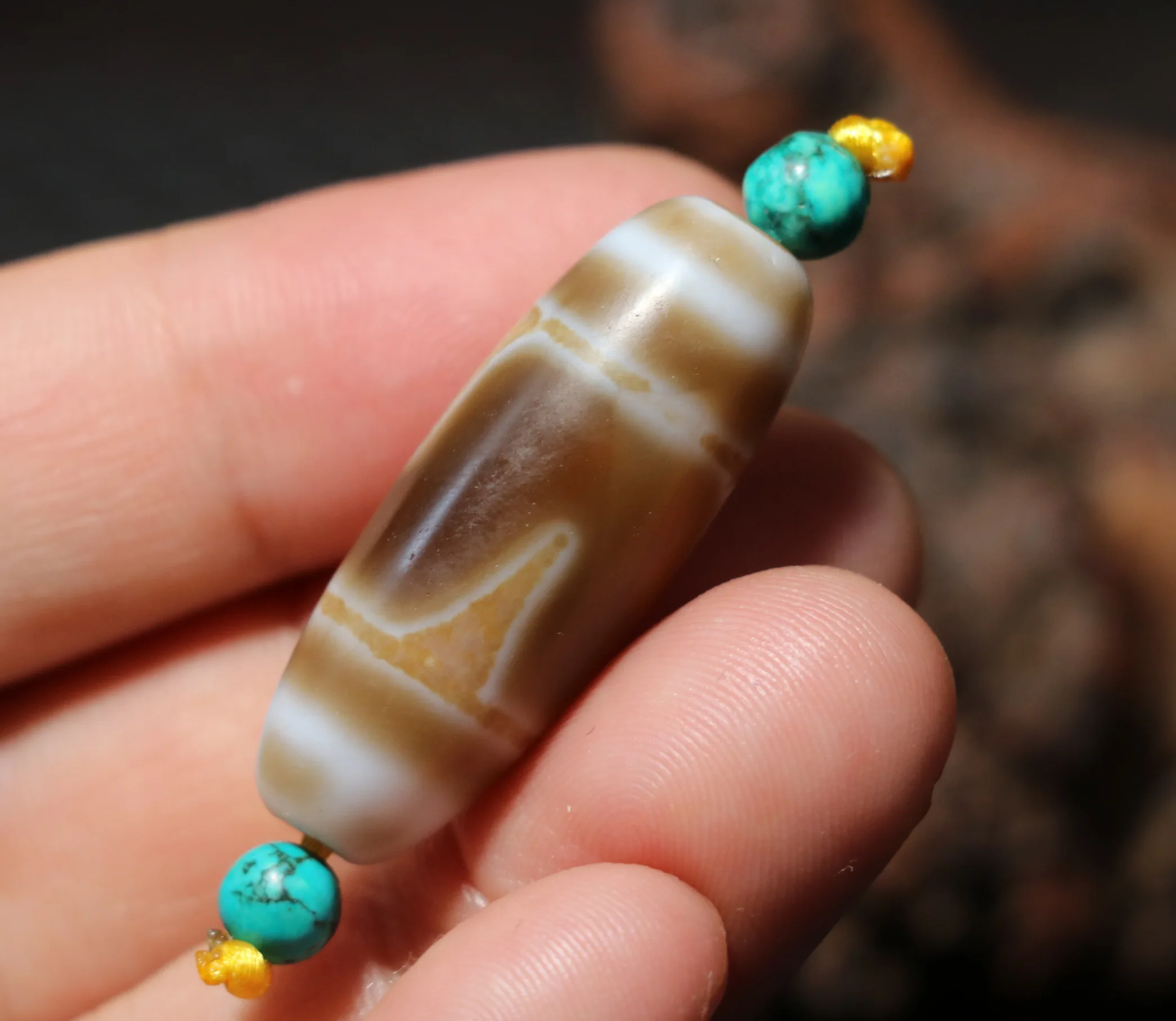 An Ultra Energy Magic Power Тибетский Старый Агат 2 Eye 4 Алмазный глаз Wanzi Swastica бусины дзи Amulet