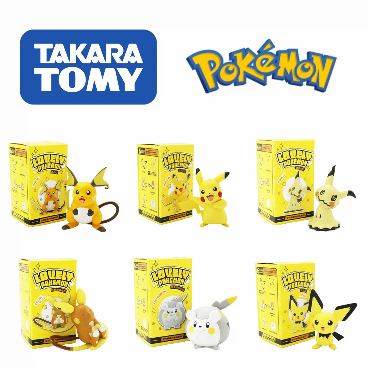 

Takara Tomy Покемон классические коллекционные игрушки кавайная Милая Аниме Фигурка Пикачу модель автомобиля декоративные товары Подарки