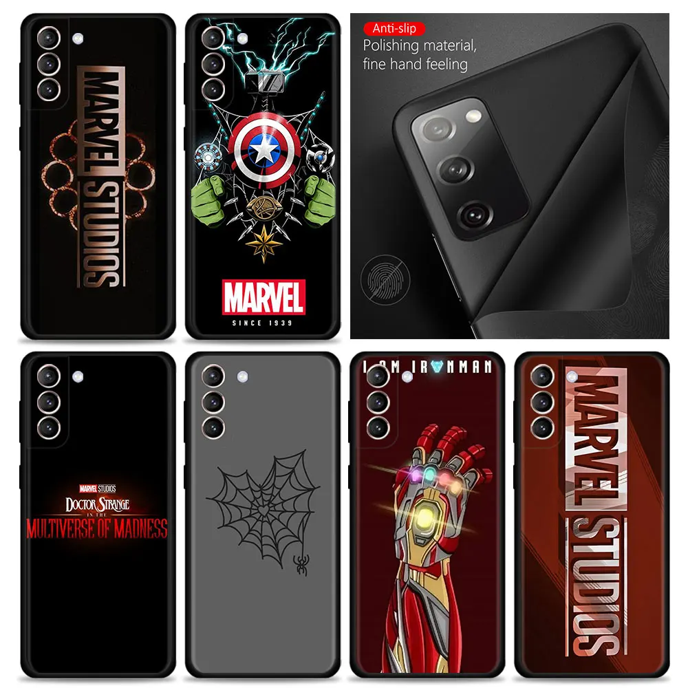 

Iron Man The Infinity Gauntlet Marvel Phone Case For Samsung Galaxy S21 S20 FE S22 Ultra S10 S9 S8 Plus S10e Note 20 Ultra Cover