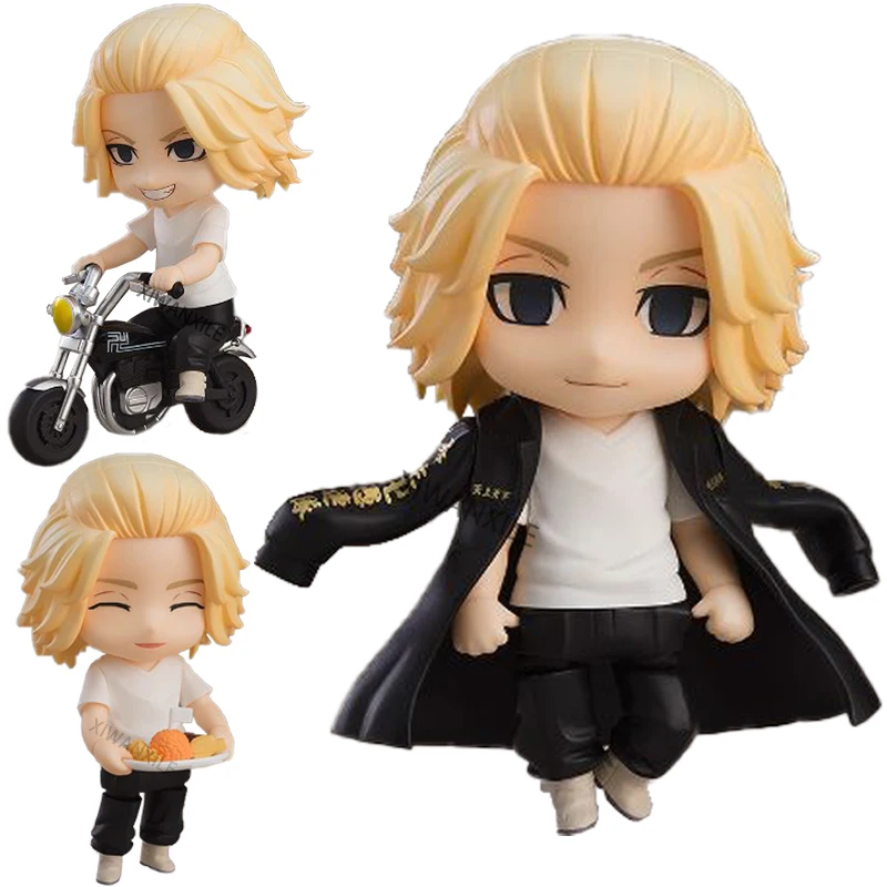 

#1666 Tokyo Revengers Anime Figure Manjiro Sano Anime Figure #1813 Ken Ryuguji Action Figure #1874 Chifuyu Matsuno Figurine Toys