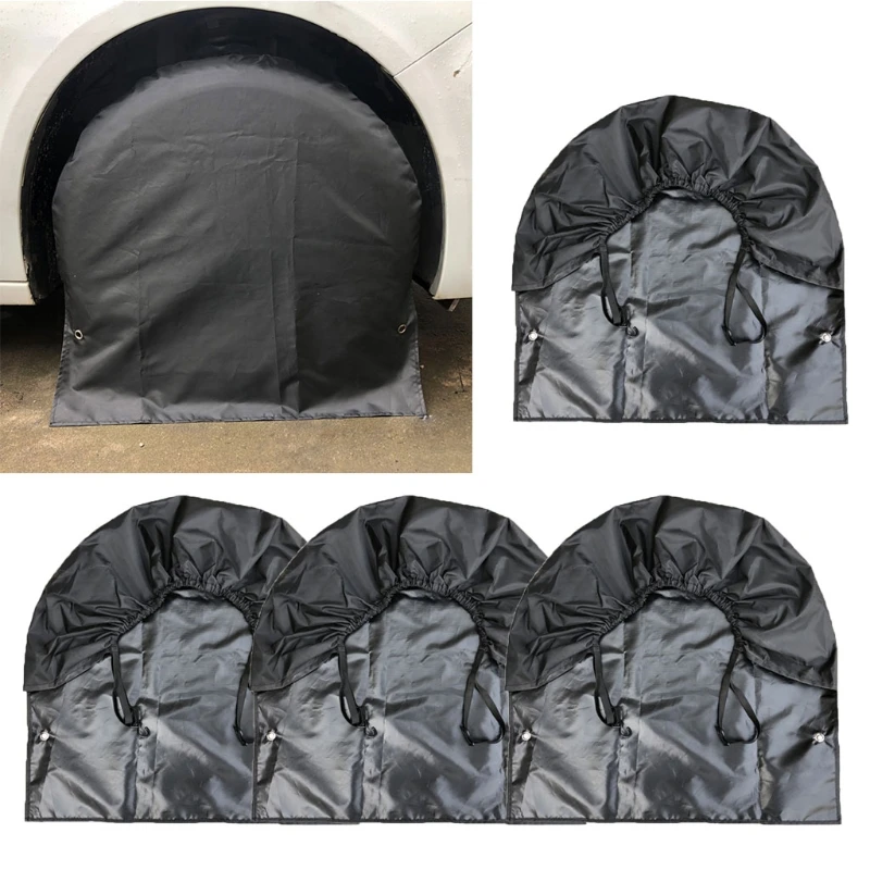 

Wheel Tire Covers For RV Motorhome Camper Car 27-32inch Trailer RV Waterproof UV Weather Resistant A70F