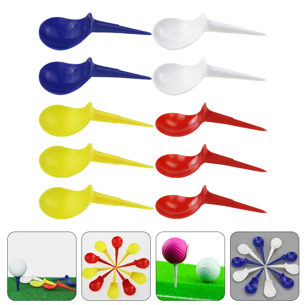 

10pcs Golfs Tees Golfs Spikes Replaceable Golfs Tees Practical Golfs Spikes