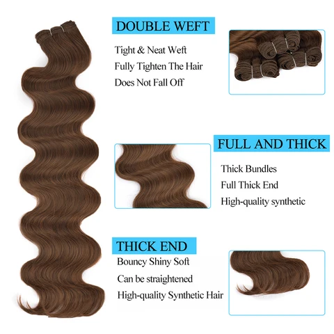 Синтетические пучки для наращивания BUDABUDABUDA объемная волна 150г