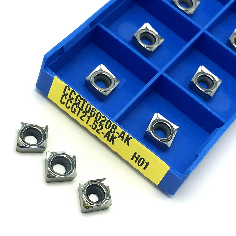 Рисунок 6 - Твердосплавные вставки CCGT1204 / CCGT09T3/CCGT0602