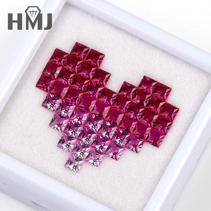 Радужный драгоценный камень лабораторный сапфир свободные драгоценные камни