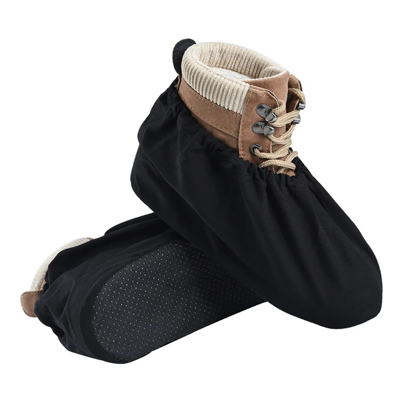 

Противоскользящие чехлы для мужчин и женщин, пыленепроницаемые моющиеся Защитные чехлы для обуви для дома и улицы, набор аксессуаров для ух...