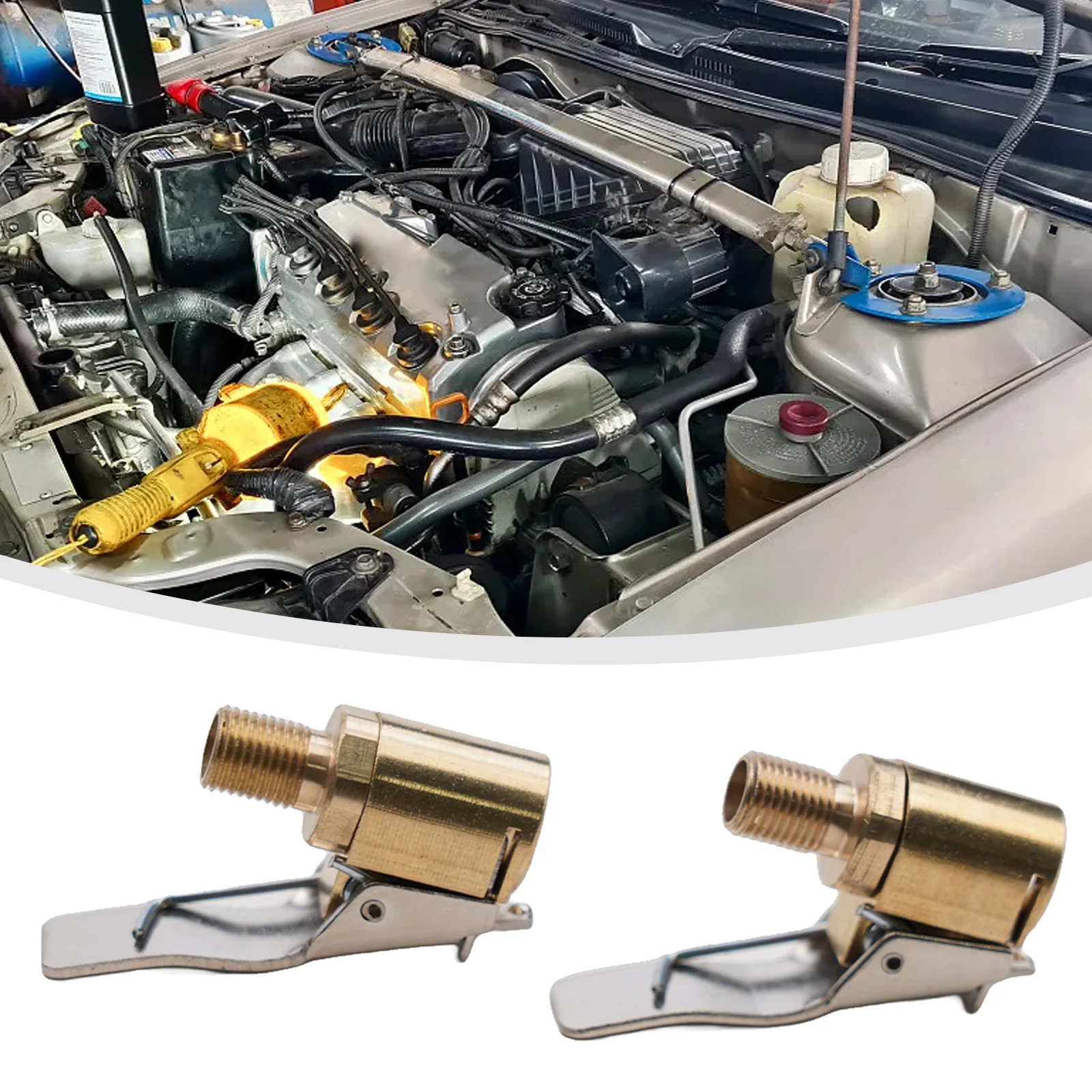 Клапан для накачивания шин 2 × высококачественный разъем клапана аксессуары 8 мм