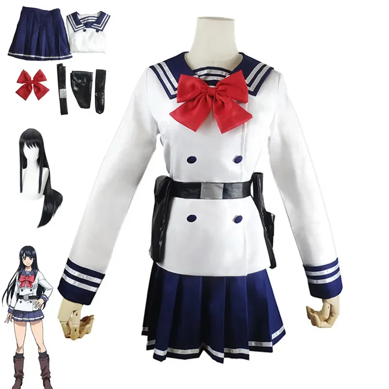 Женский костюм для косплея из аниме инерция тенкуу