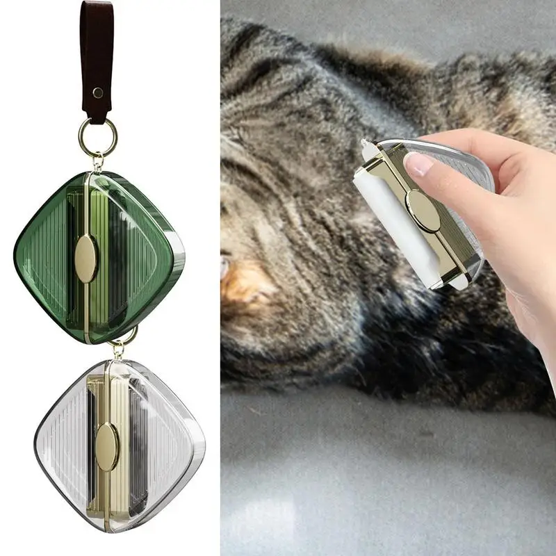 

Travel Lint Roller Mini Double-Sided Washable Lint Rollers Sticky Portable Dog Cat Pet Hair Removal Tool For Clothe Bag Dust