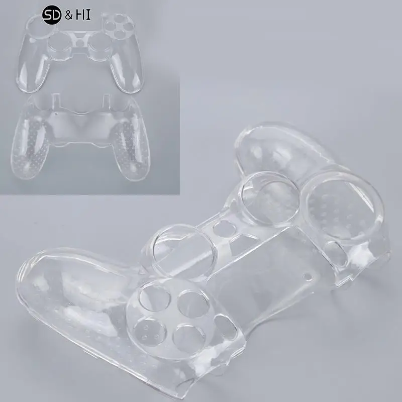 Прозрачная Жесткая Защитная пленка для ПК тонкая оболочка контроллера PS4