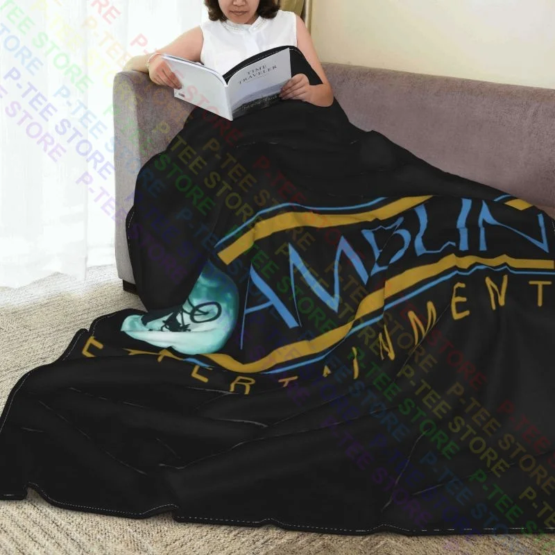 Amblin развлечения E T одеяло теплое на диван супер мягкое Норковое из