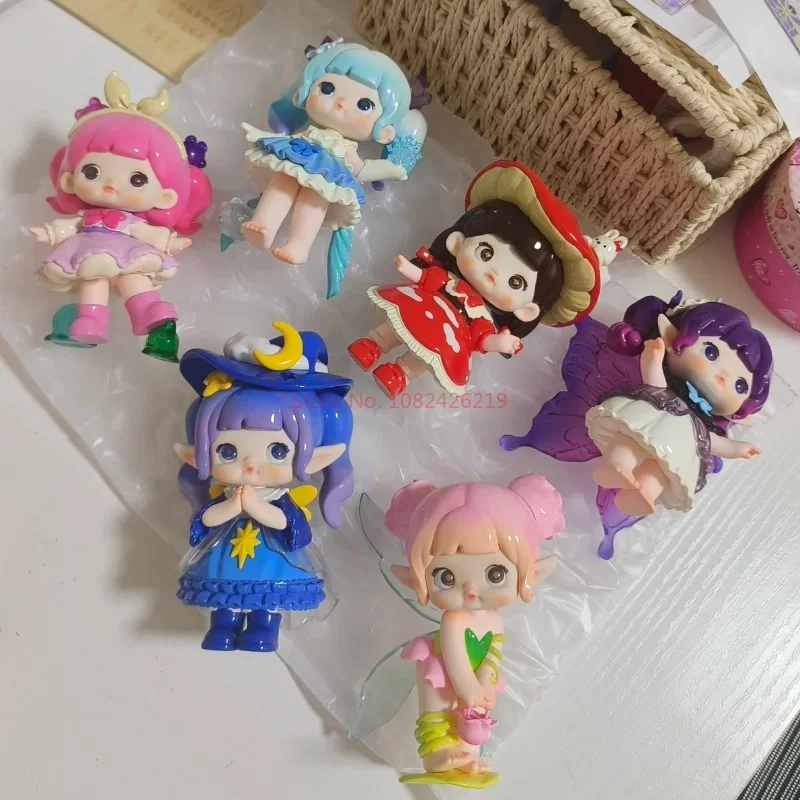 Оригинальная Подлинная игрушка Nommi Nuomi's Small World Box игрушка-кукла периферийные
