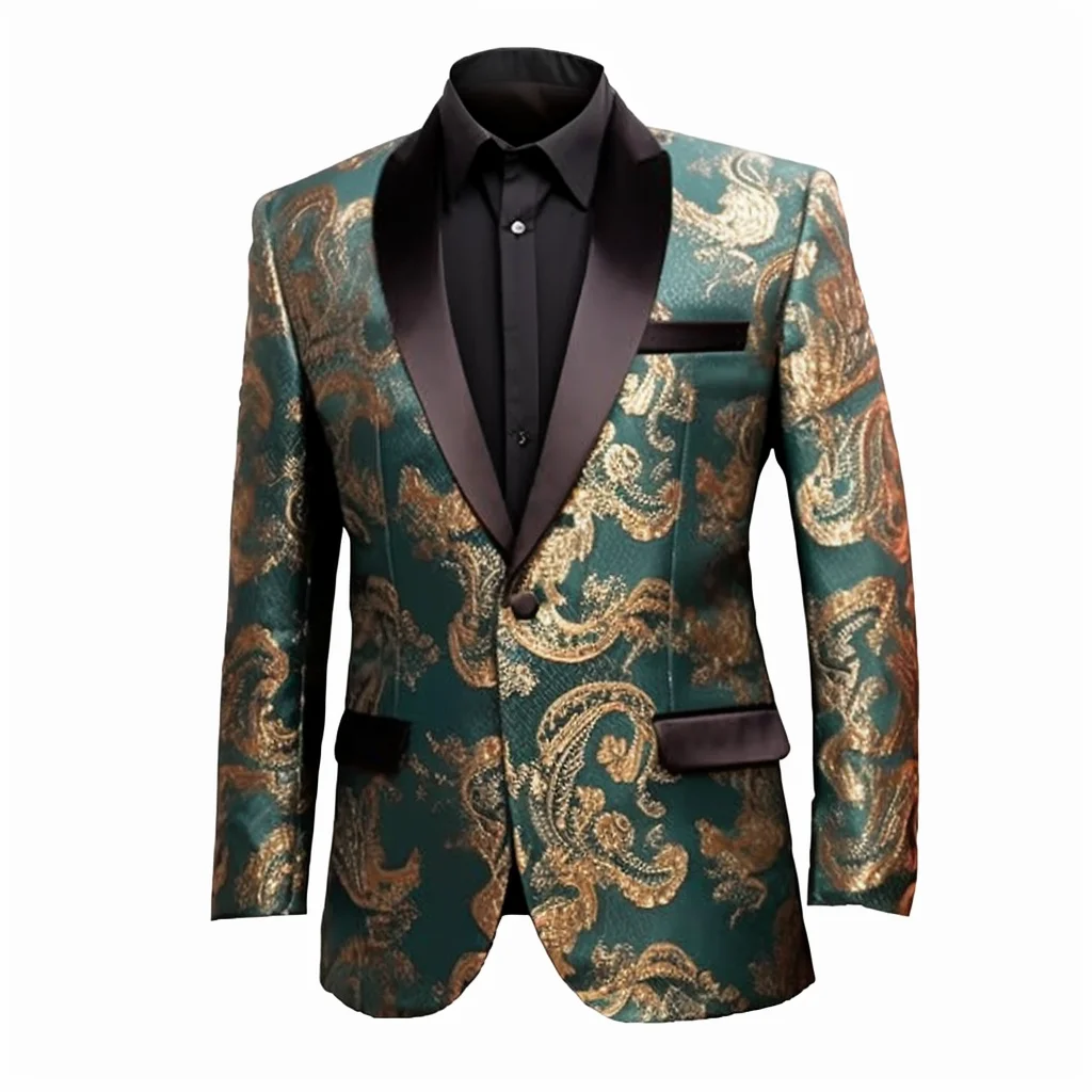 

Винтажный мужской смокинг с курткой