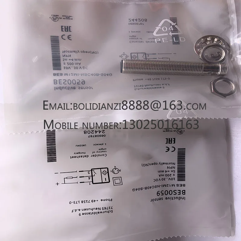 Новый датчик приближения BES0059 BES M12MI-NSC40B-S04G