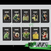 kpop stray kids oddinary new exquisite ledger student notebook desk notepad cartoon doll error book lomo photo support book gift