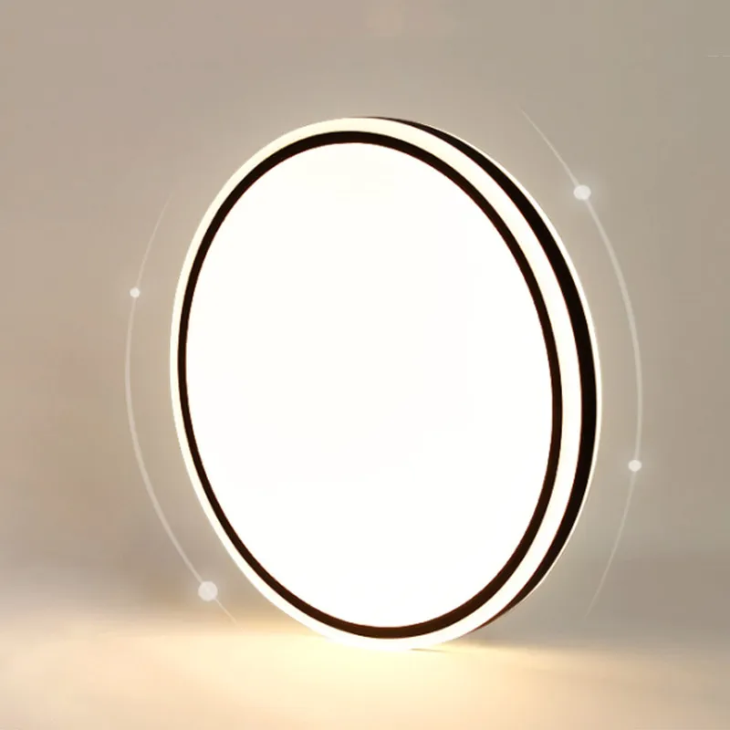 

LED Round Ceiling Light 24W/36W/48W 110V/220V Tri-color Dimming Living Room Bedroom Kitchen Living Room Interior Lighting