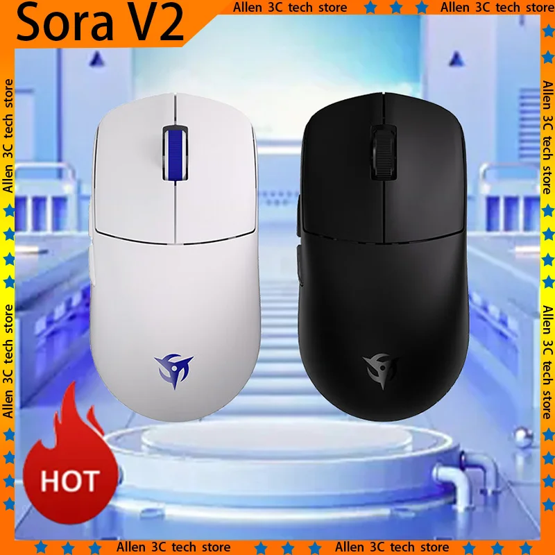 Беспроводная игровая мышь Ninjutso Sora V2 | AliExpress