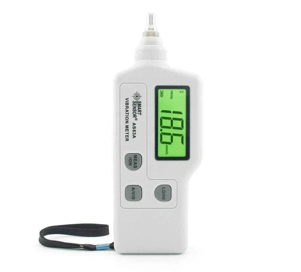 

Smart Sensor AS63A acceleration / displacement / velocity Vibration analyzer vibrometer portable vibration meter