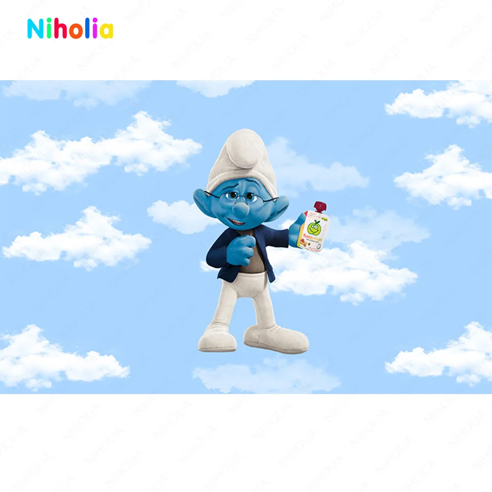Фон для фотосъемки MINISO Smurfss